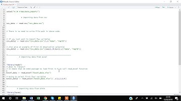 2. Data ( Stata, Excel, RDS, csv formats) Import in RStudio (R programming)