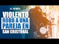 Delincuentes armados roban moto a pareja en San Cristóbal y atacan a mujer en muletas | EL TIEMPO