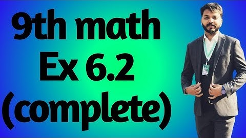 Ex 6.2-math class 9th|9th science|Sir Hafiz Nawaz|#maths #waqasnasir