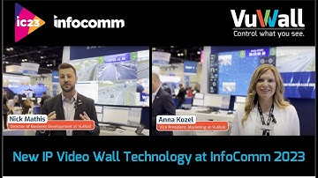 VuWall Introduces New IP Video Wall Technology at InfoComm 2023