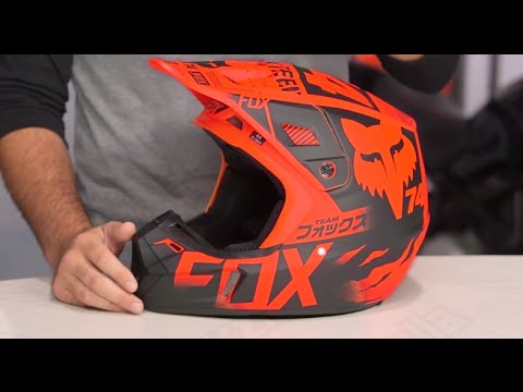 RCR Moto World - FOX RACING V2 UNION HELMET The Fox Racing V2