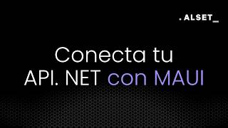 Conecta tu API con MAUI #dotnet #dotnetmaui  #api