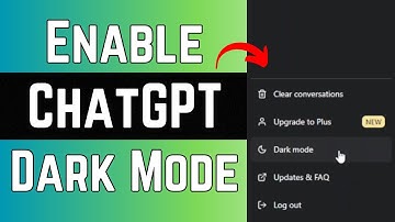 How To Enable Dark Mode on ChatGPT: Turn On Dark Mode on OpenAI Chat GPT