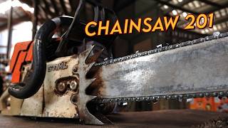 Chainsaw Newbie Tips - Part 2