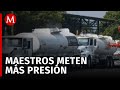 En Chiapas, maestros bloquean instalaciones de Pemex y podrían causar desabasto de combustible