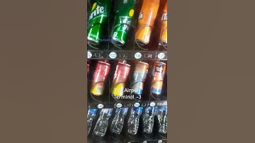Automatic Vending Machine at IGI Airport