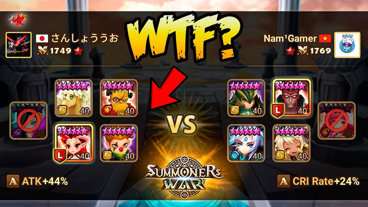 He Confuses Enemy with WEIRD LAST PICKS - Summoners War