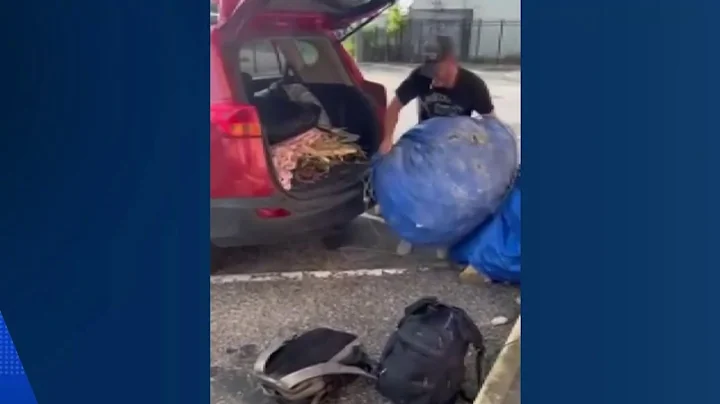 ONLY ON 2: Couple Caught on Camera Stealing Thousands of Dollars' Worth of Copper