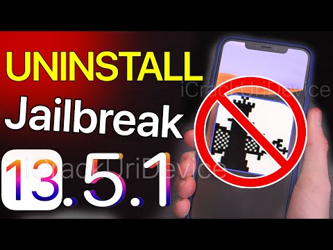 UnJailbreak iOS 13 - iOS 13.5.1 Remove & Uninstall Checkra1n! Delete Cydia (NO COMP / RESTORE)
