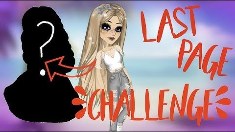 Last Page Challenge!! /MSP