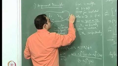 Mod-01 Lec-02 The Argument (Counting) Principle, Rouche