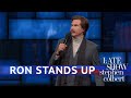 Ron Burgundy's EXCLUSIVE Stand-Up Comedy Debut On The Late Show