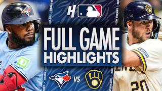 Toronto Blue Jays Vs Milwaukee Brewers - Full Game Highlights April 16, 2026 Mlb Season
