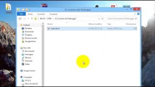 JavaScript Console e Debugger - Tutorial
