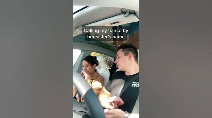 calling my fiancée by her sister’s name prank #shorts
