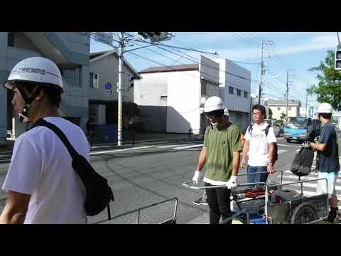 消防団家族懇親会の準備の映画予告風