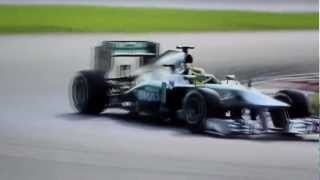 Lewis Hamilton VS Nico Rosberg - Mercedes Team Malaysian GP Malaisie 2013 F1Saison