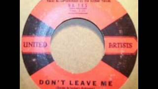 Marv Johnson:  Don't Leave Me chords