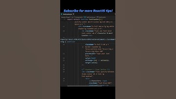 Character & Word Counter Component ReactJS Interview Questions #reactjs #interviewquestions#freshers