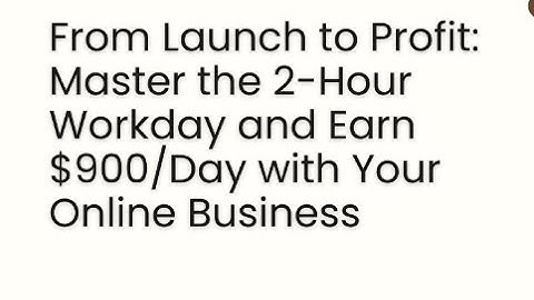 Master Earning $900 a day in just 2 hours