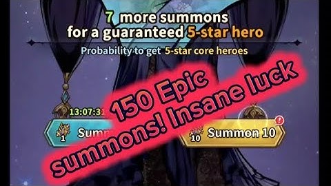 Legends Scrolls 150 plus Epic Sommons Insane pulls!