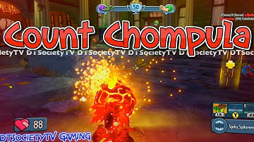 Count Chompula Gameplay - Plants vs Zombies Garden Warfare