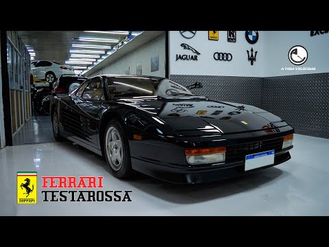 LA FAMOSA FERRARI TESTAROSSA NEGRA - A Toda Velocidad
