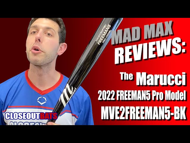 Closeoutbats.com Marucci Freddie Freeman FREEMAN5 Pro Model Maple