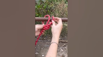 Nút thắt siêu dễ #knot #diy #tutorial