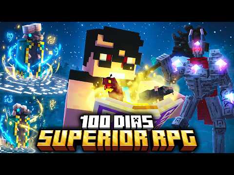 I Survived Another 100 Days in the Minecraft SUPERIOR RPG - THE MOVIE
