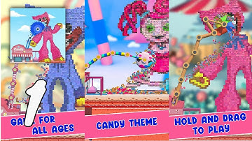 Candy Crusher - ASMR Bucket Gameplay Walkthrough Part 1 - Level 1 (Android, IOS)