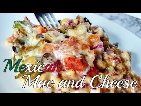 NACHOS MAC AND CHEESE with BACON! | Macaroni au fromage mexicain