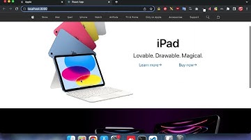 Apple website clone in react and tailwind