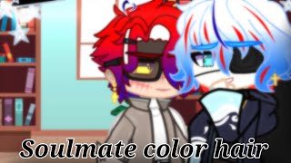 🎆Soulmate color hair - meme🎆Gacha Club//Countryhumans - РосАме/RusAme//(Описание)🇷🇺🇺🇸