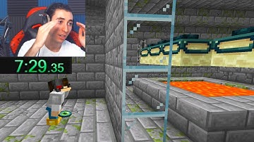 I Used Camo Blocks To Ruin This Streamers Speedrun...