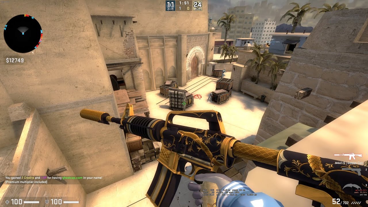 CSGO Zombie Survival Mod zm_mirage_13 (de_mirage)