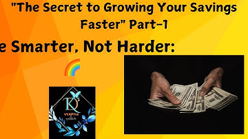 Save Smarter, Not Harder: 🌈