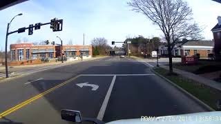 Hitting a low clearance with semi truck.