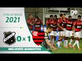 ABC 0 X 1 FLAMENGO | MELHORES MOMENTOS | OITAVAS COPA DO BRASIL 2021 | ge.globo