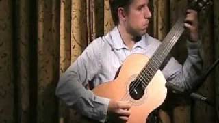 Video thumbnail of ""The Wayfaring Stranger" on Classical Guitar - www.elearnguitar.com"