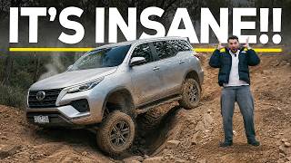The TOYOTA FORTUNER is F**CKED Off Road…