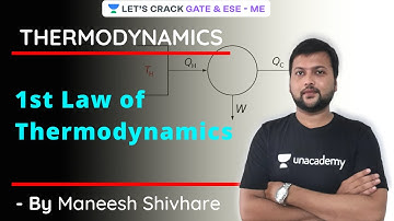 1st Law of Thermodynamics | Thermodynamics | GATE/ESE 2021 Exam Preparation | Maneesh Shivhare