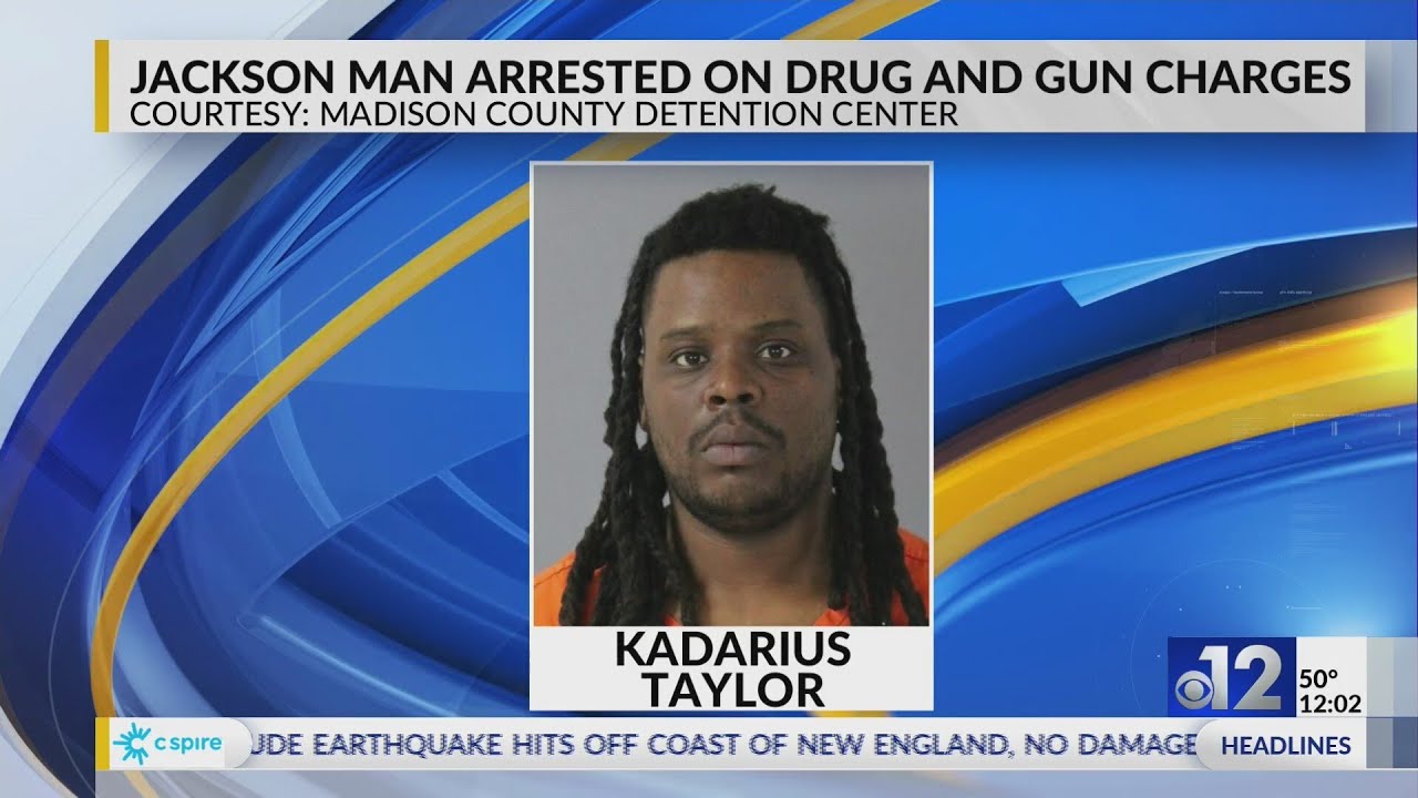 Man arrested on multiple drug, gun charges in Madison - YouTube