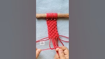 Easy Macrame Bow Tutorial | #shorts #macrame #ytshorts #viral #macrametutorial #bow #handmade