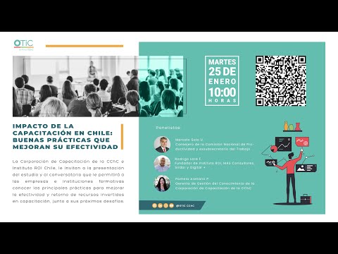 CICLO DE CHARLAS OTIC CCHC - Impacto de la Capacitación en Chile...