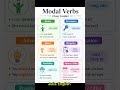 Modal verbs easy memories techniques