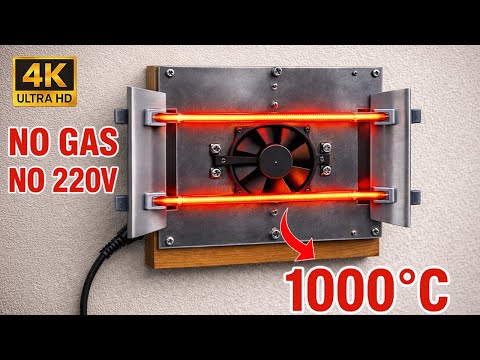 No Electricity No Gas Yet Still Heats Forever Homemade 3 In 1 Heater From Free Energy 