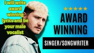Transform Your Song Ideas into Award Winning Hits with Jamie W🎵 – Pro Lyrics &amp; Male Vocals!