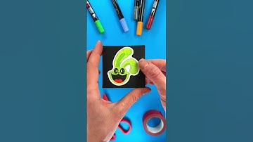 Making Paper Craft Trick by Hoppy Hopscotch by Smiling Critters! #smilingcritters #papercraft #trick