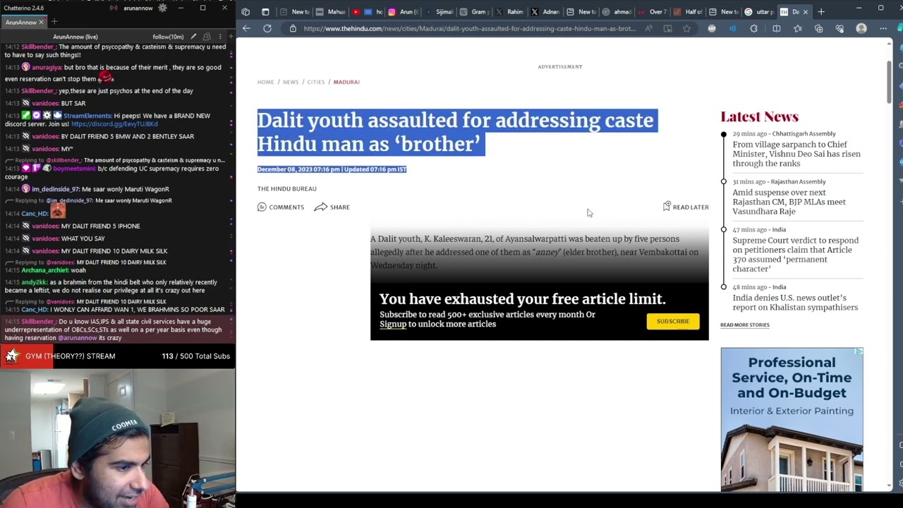 Shocking Reality: Arun Explores Rising Assaults on Dalit Youth in India